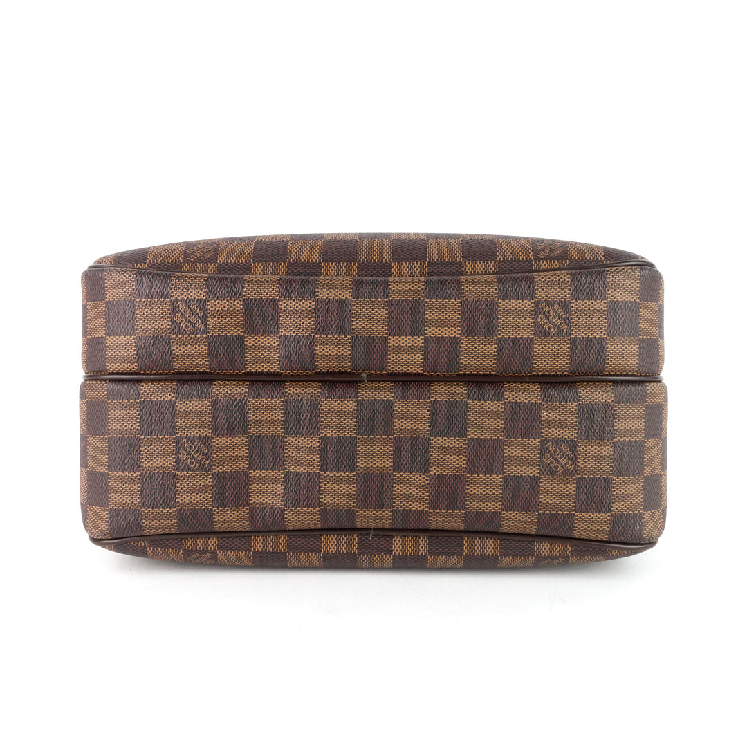 reporter pm damier ebene canvas messenger bag