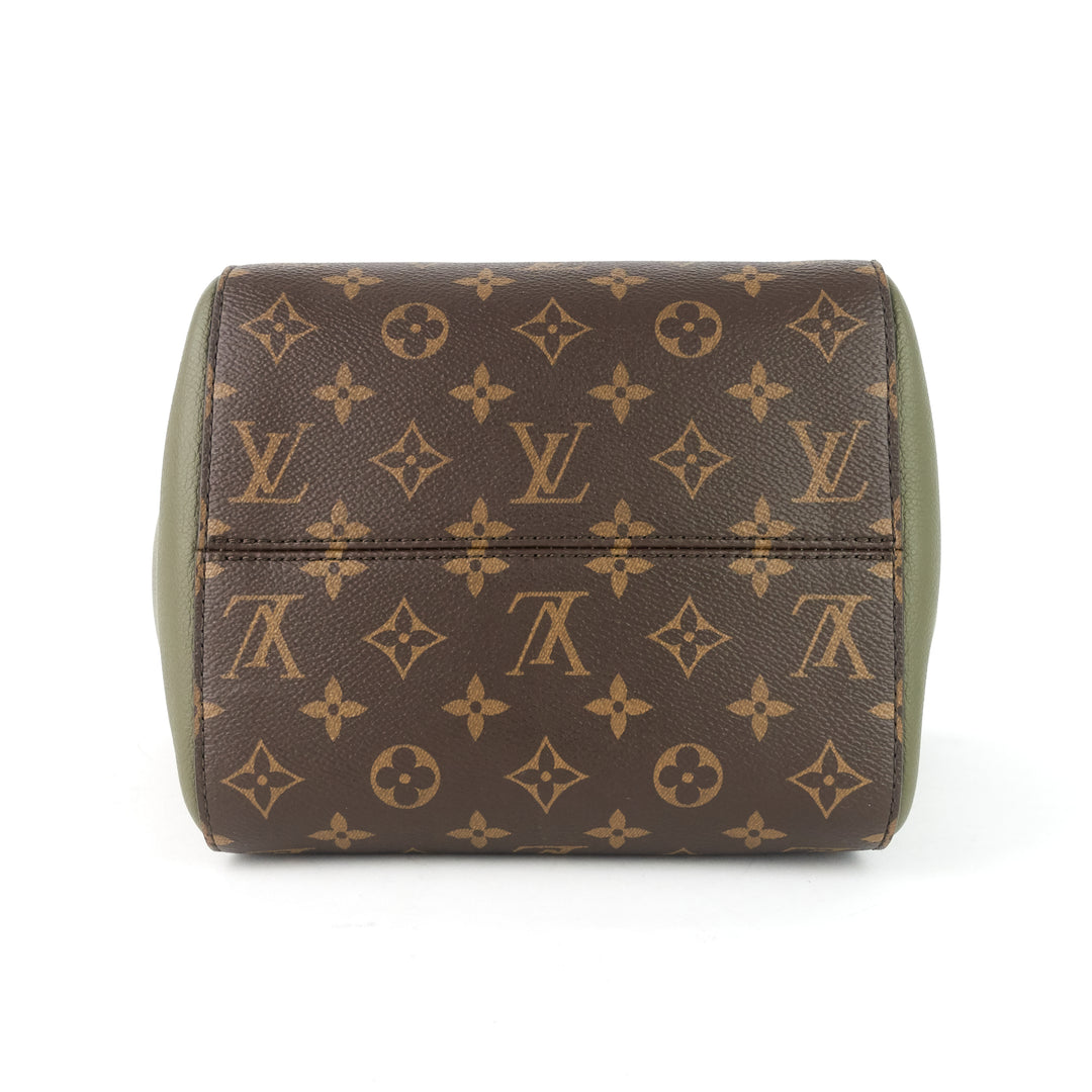 fold pm monogram canvas tote bag