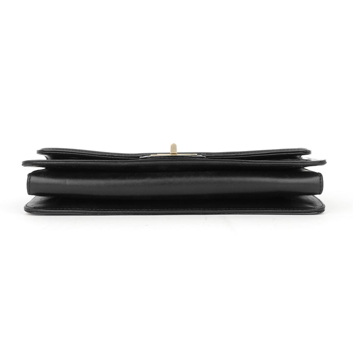 reissue east west patent leather flap bag