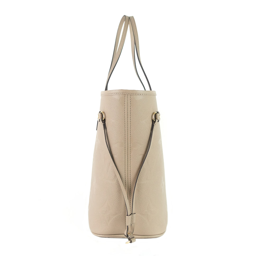 neverfull mm giant monogram empreinte leather tote bag