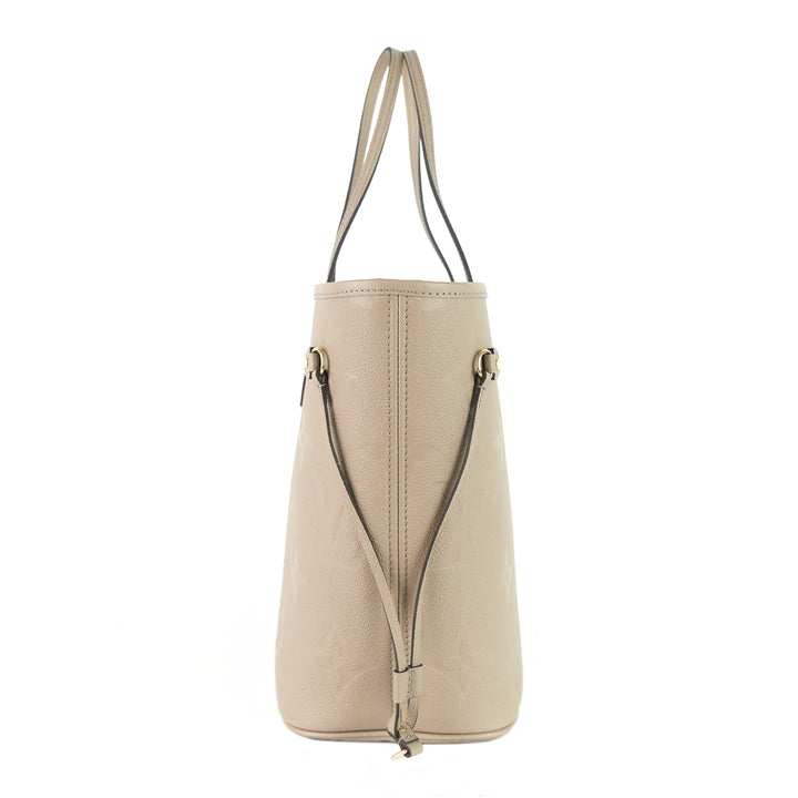 neverfull mm giant monogram empreinte leather tote bag