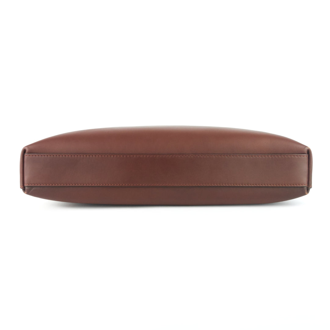armand ombre calfskin leather briefcase bag