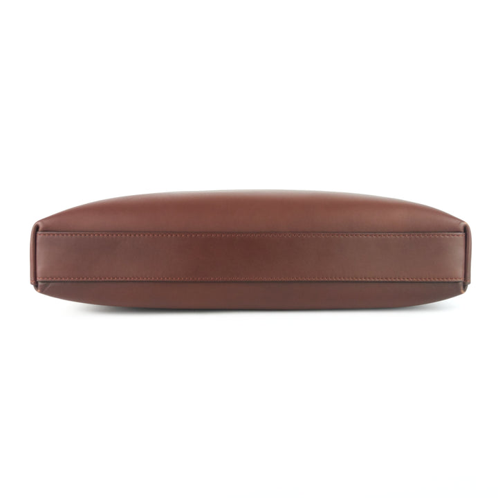 armand ombre calfskin leather briefcase bag