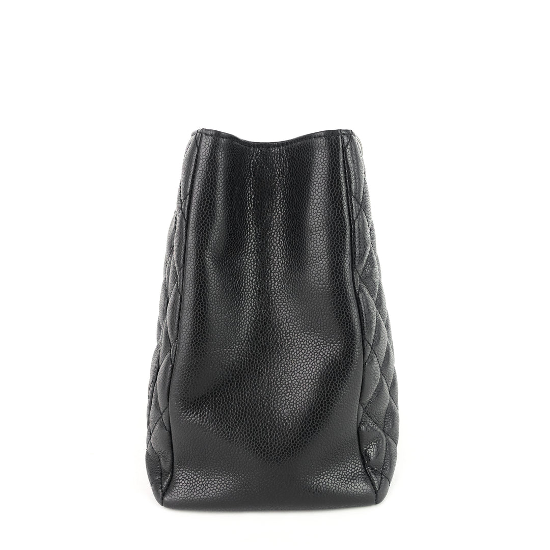 grand shopping tote gst caviar leather bag