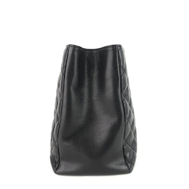grand shopping tote gst caviar leather bag