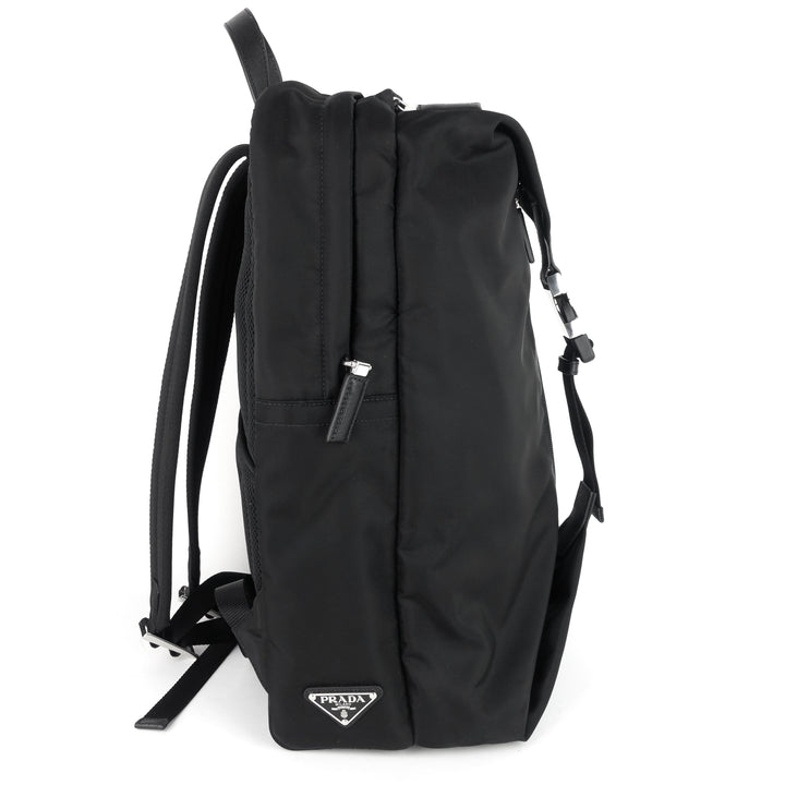 tessuto nylon large single buckle backpack