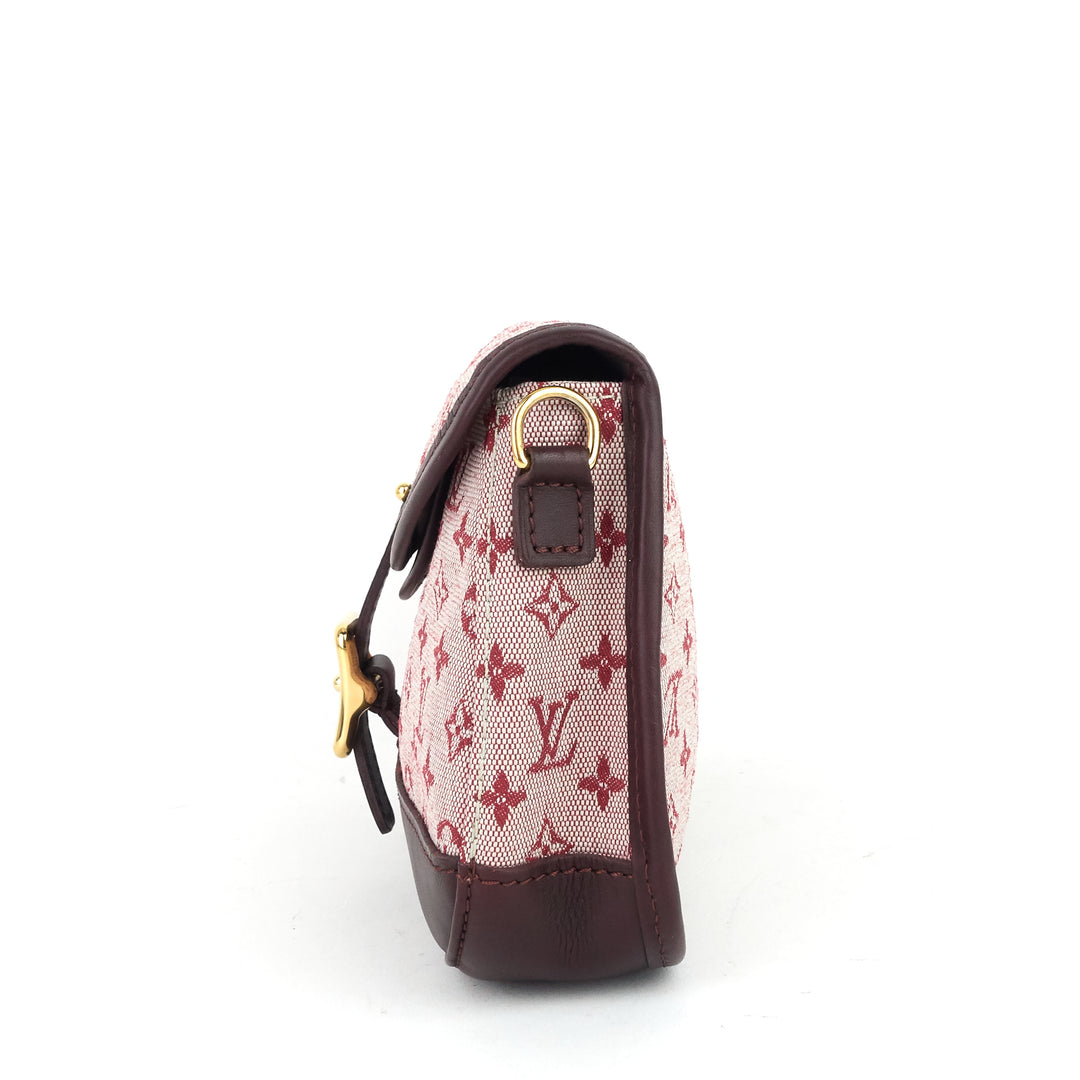 marjorie monogram mini lin canvas bag