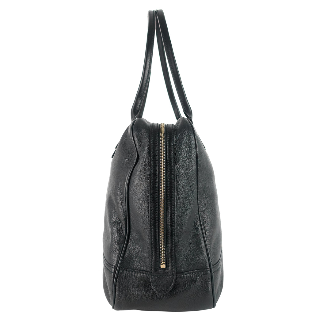 princy boston large leather bag