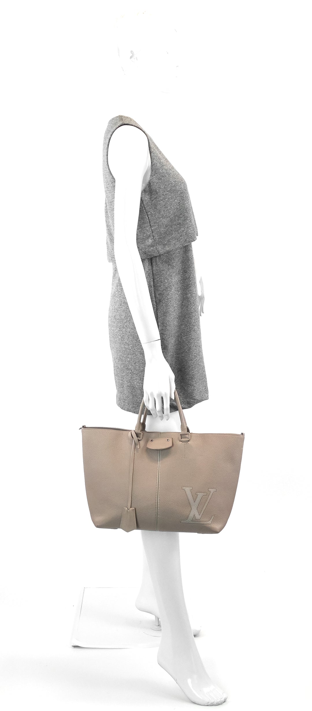 pernelle taurillon leather tote bag