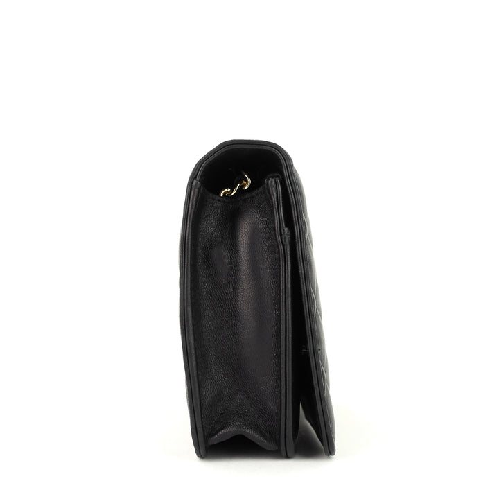 cc timeless lambskin wallet on chain woc