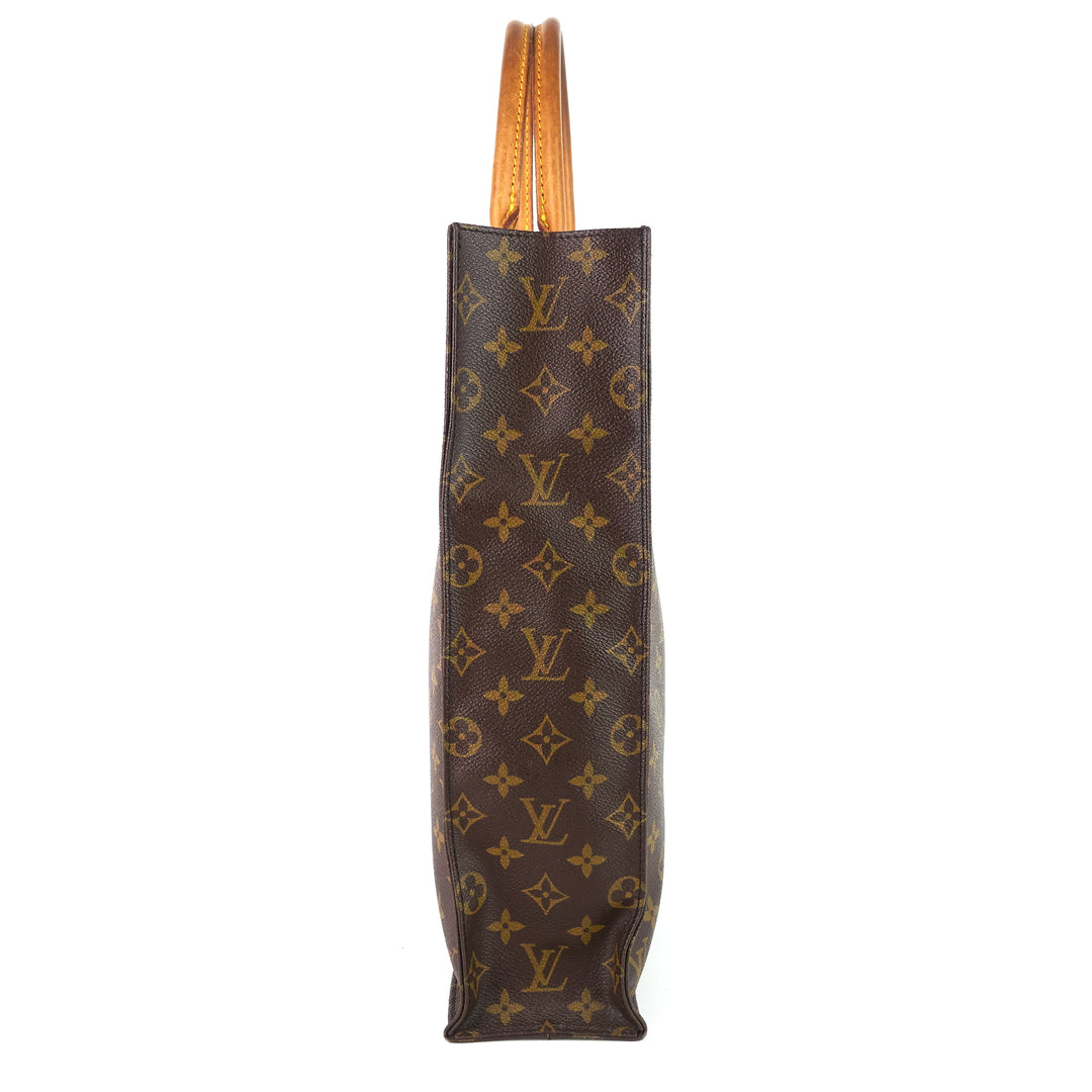 sac plat gm monogram canvas handbag