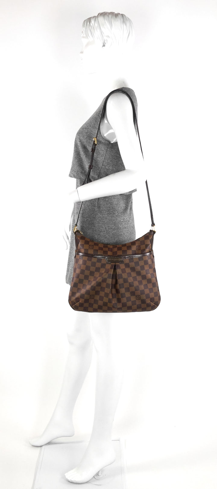 bloomsbury pm damier ebene canvas bag