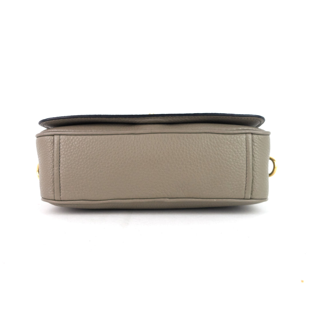 vitello phenix flap crossbody bag