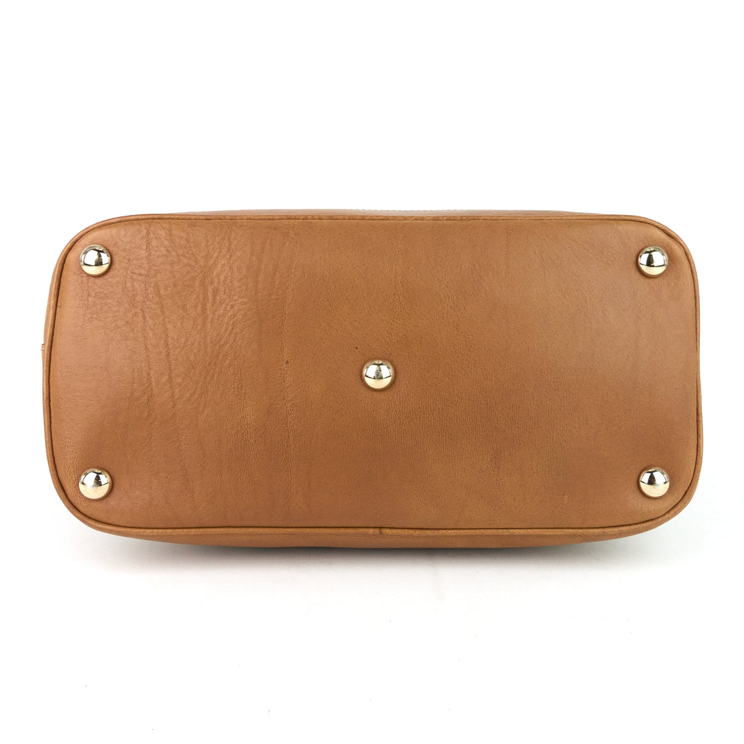 gg charm medium gg canvas dome bag
