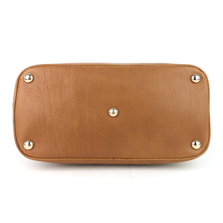 gg charm medium gg canvas dome bag