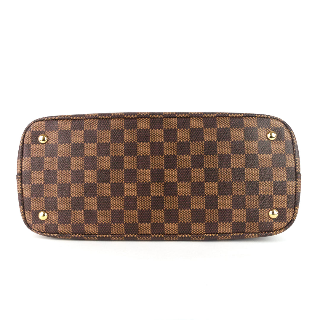 kensington damier ebene canvas tote bag