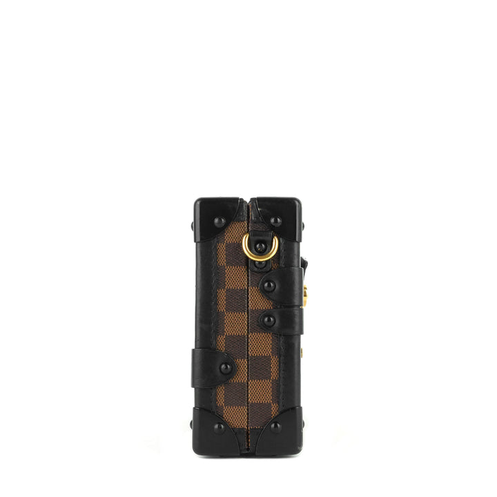 petite malle damier ebene cavas bag