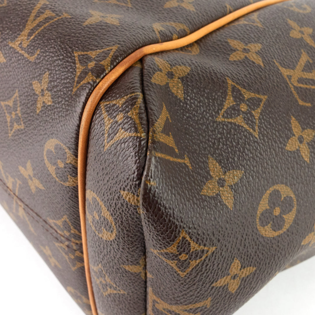 totally mm monogram canvas tote bag