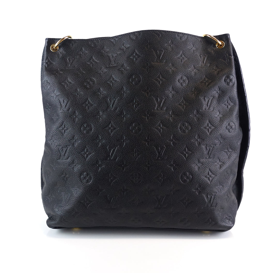 metis monogram empreinte leather hobo bag