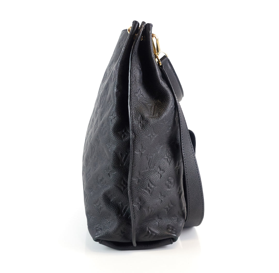 metis monogram empreinte leather hobo bag