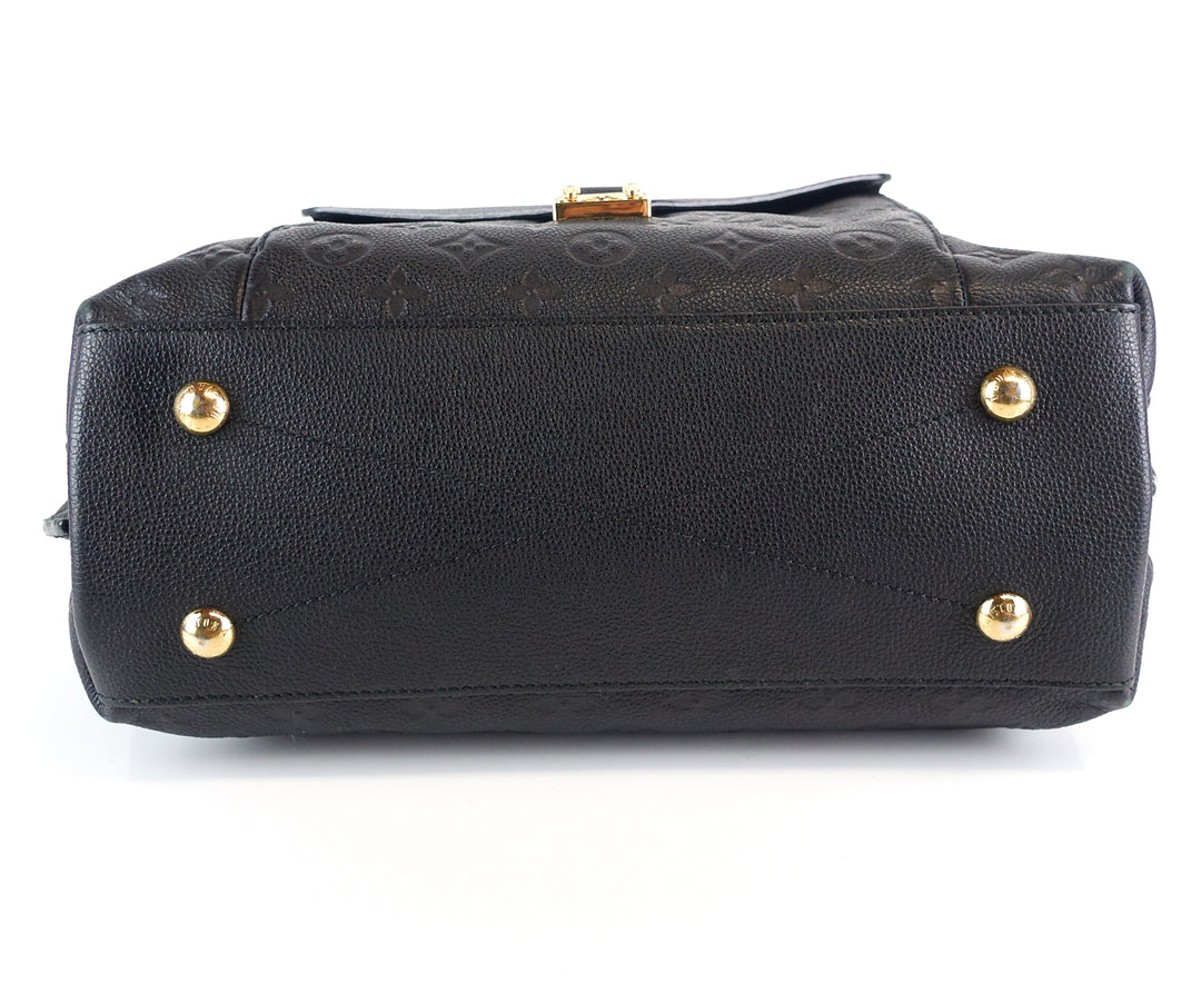 metis monogram empreinte leather hobo bag