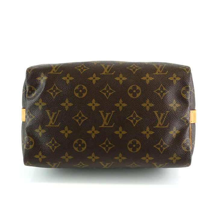 speedy 25 bandouliere monogram canvas bag