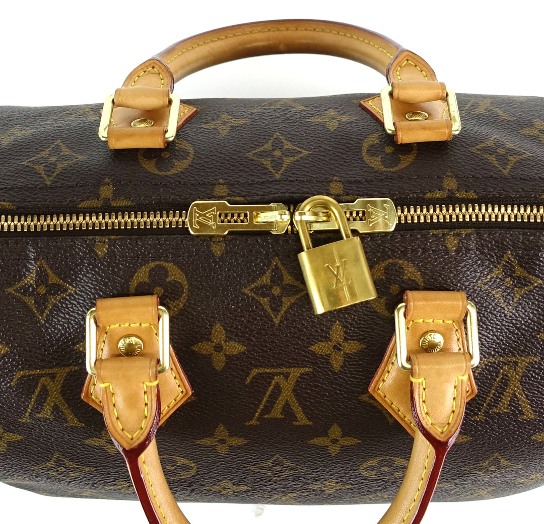 speedy 25 bandouliere monogram canvas bag