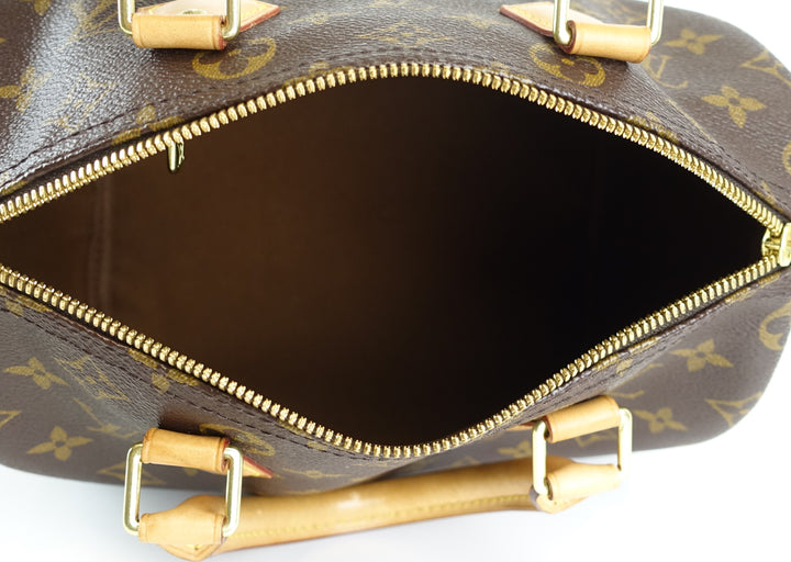 speedy 25 bandouliere monogram canvas bag