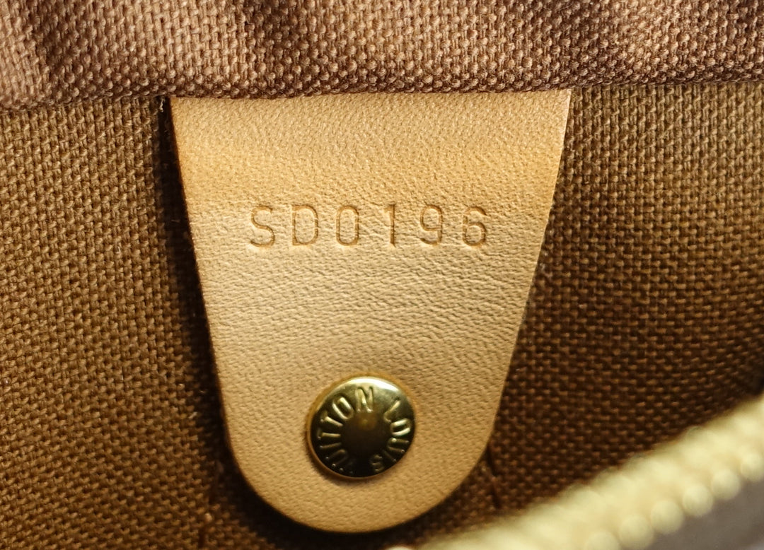 speedy 25 bandouliere monogram canvas bag