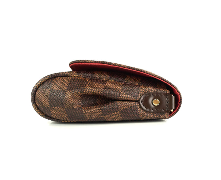 favorite mm damier ebene canvas handbag with strap
