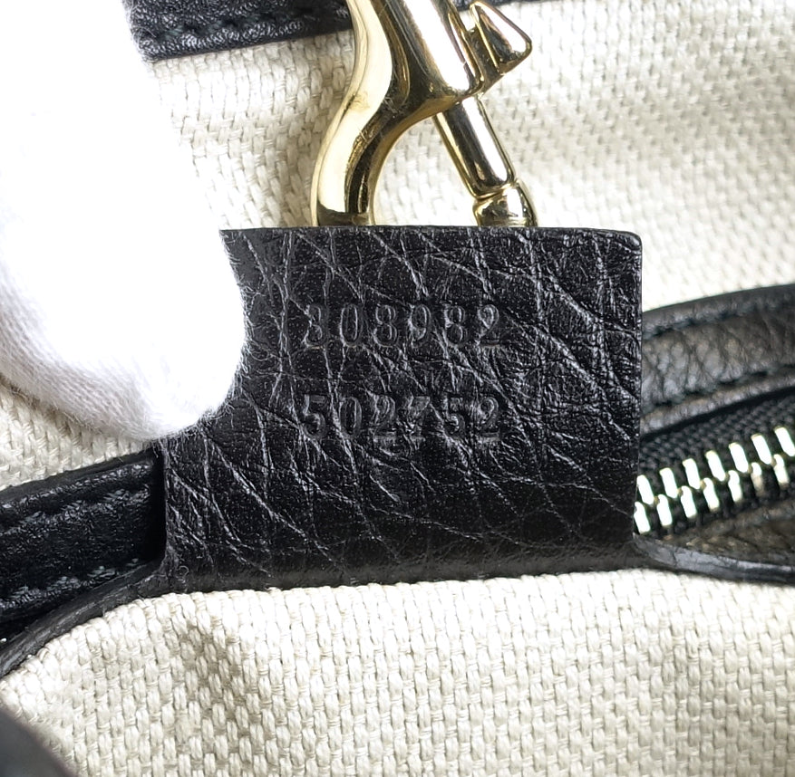 soho chain strap calf leather tassel bag