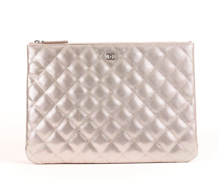 o case caviar leather clutch bag