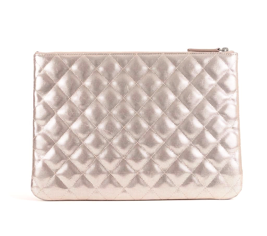 o case caviar leather clutch bag