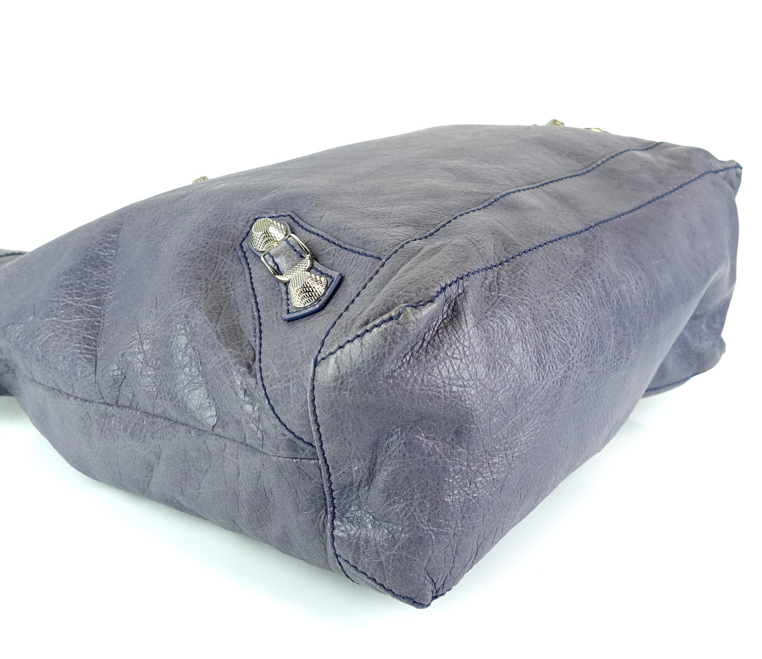 classic day glazed calf leather bag