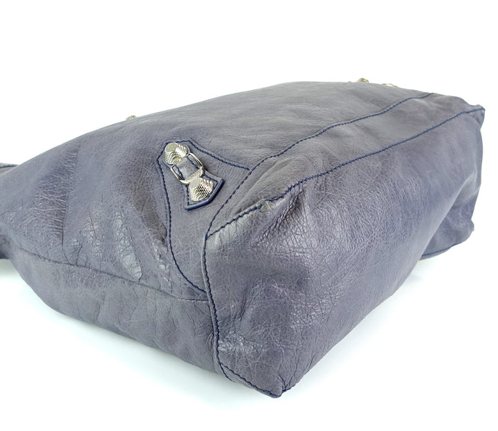 classic day glazed calf leather bag