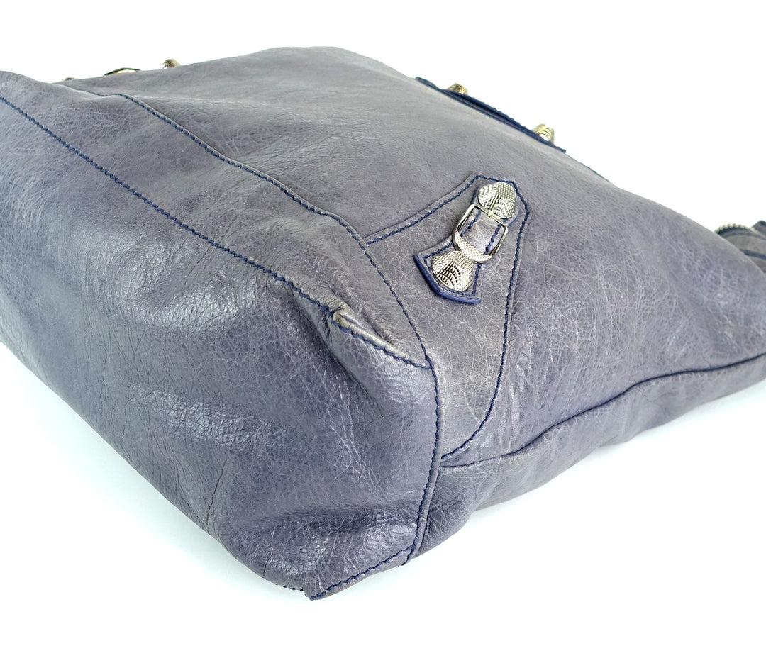 classic day glazed calf leather bag