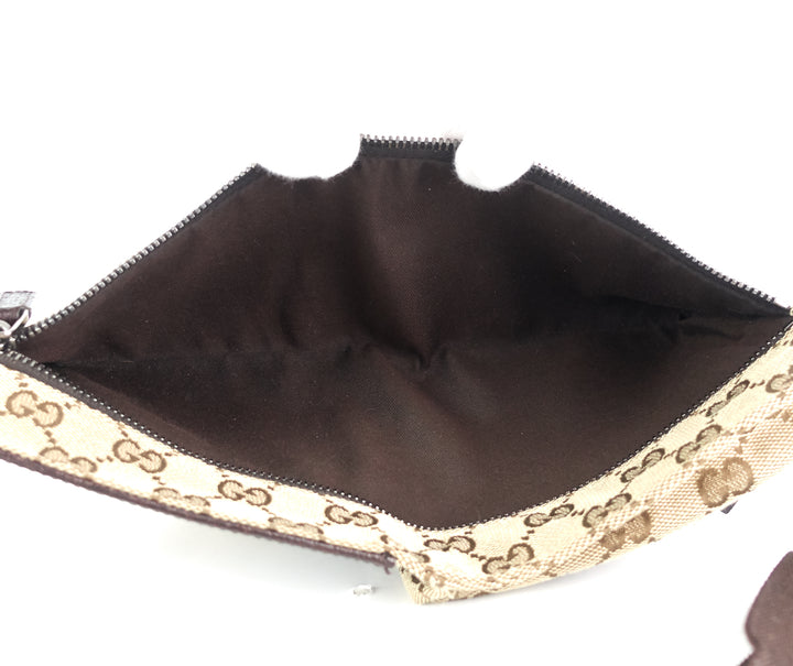 monogram canvas belt bag