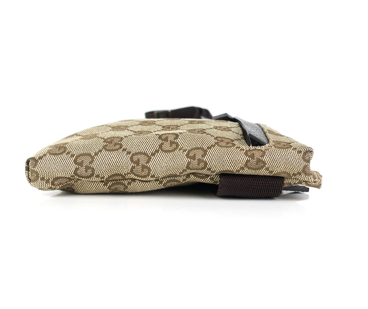 monogram canvas belt bag