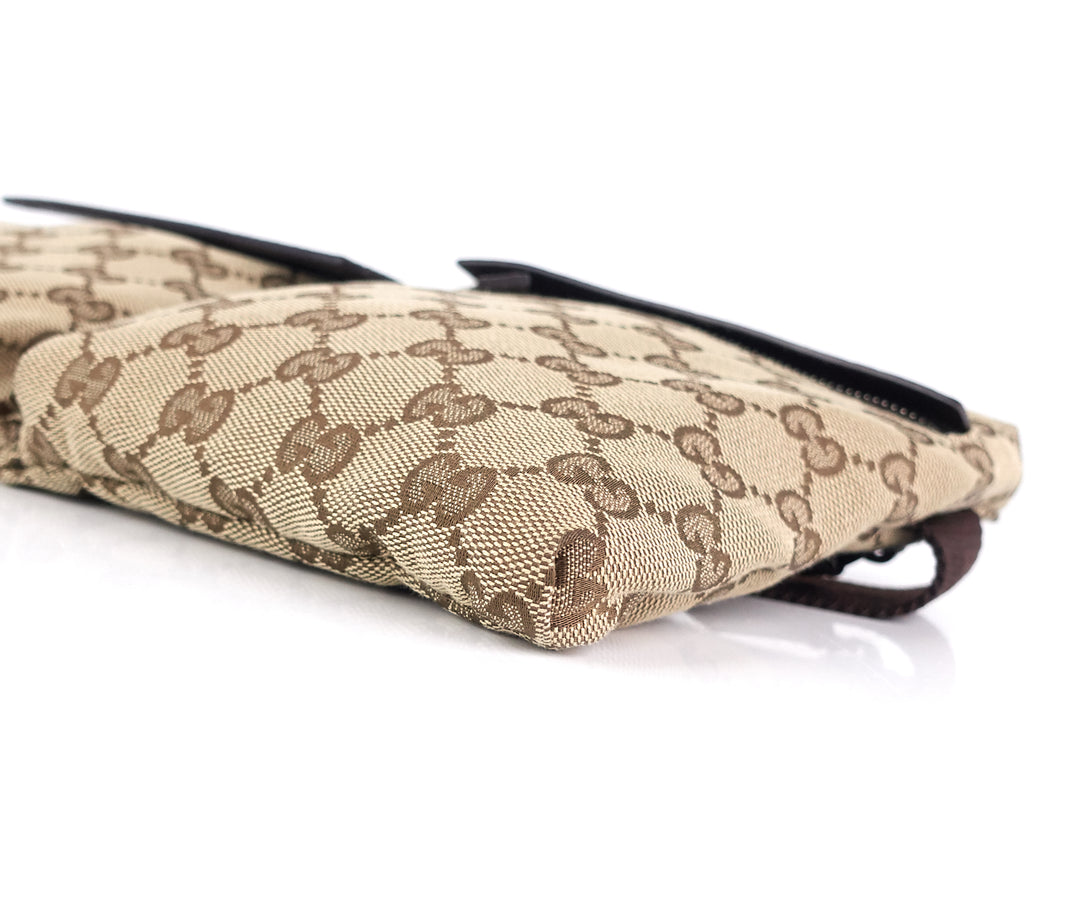 monogram canvas belt bag