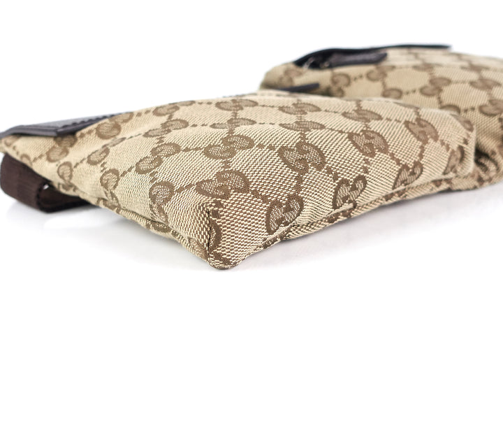 monogram canvas belt bag