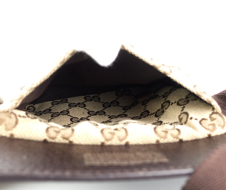 monogram canvas belt bag