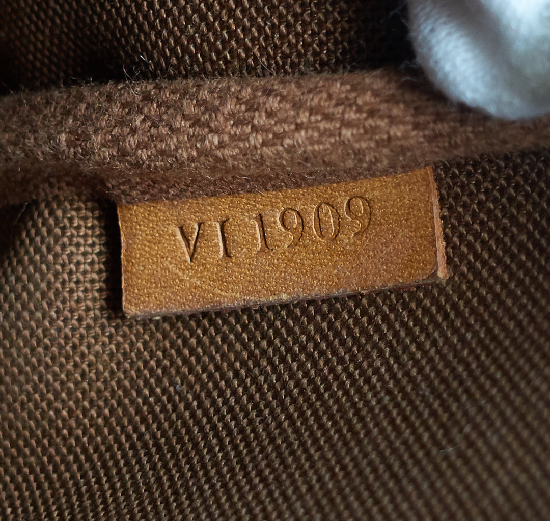 pochette accessoires monogram canvas bag