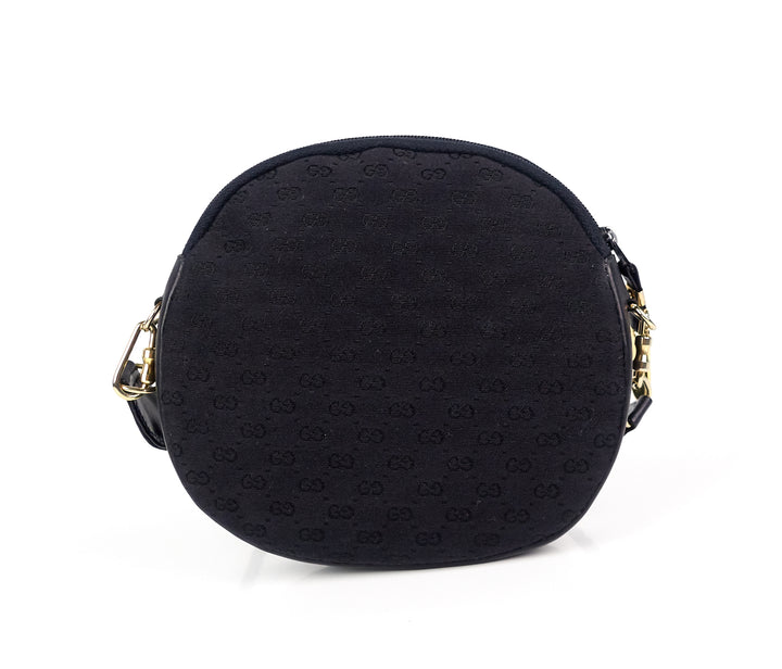 monogram canvas and leather vintage bag