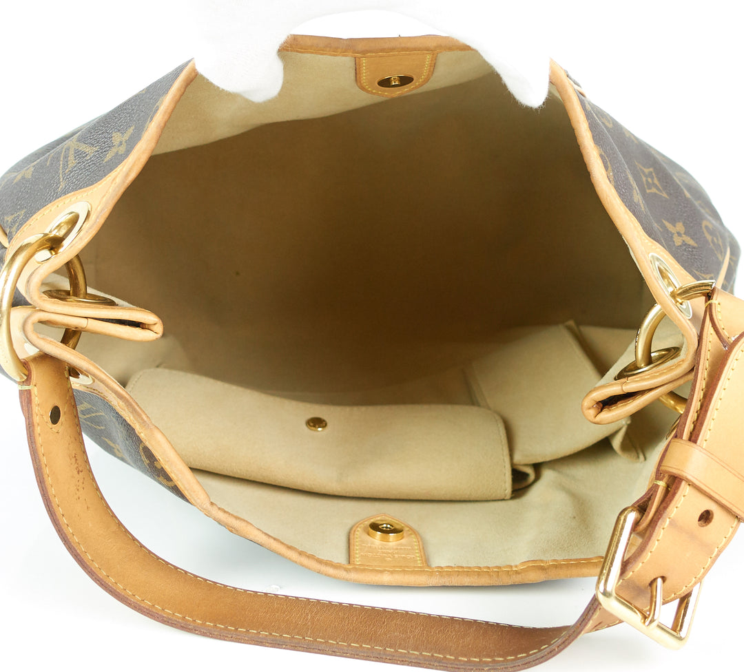 galliera pm monogram canvas bag