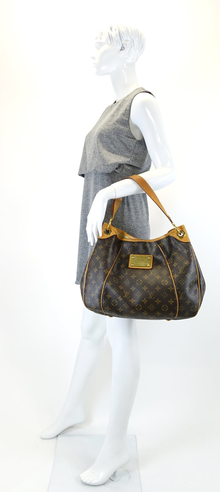 galliera pm monogram canvas bag