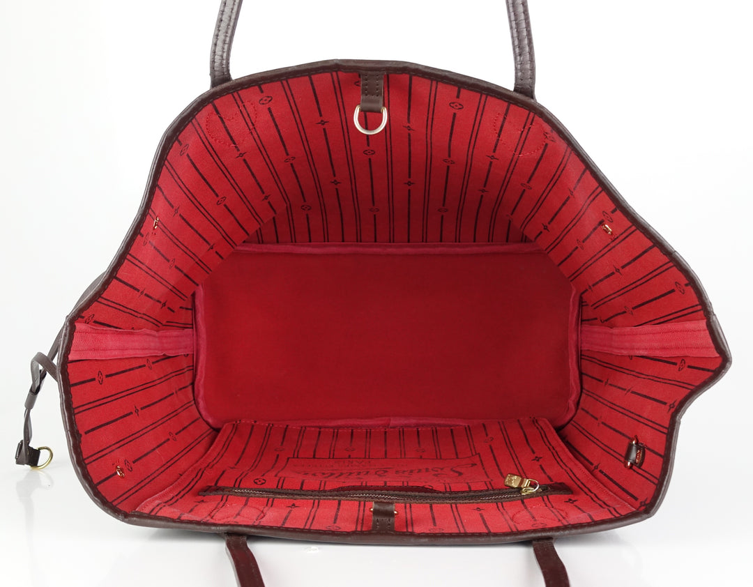neverfull mm damier ebene canvas bag