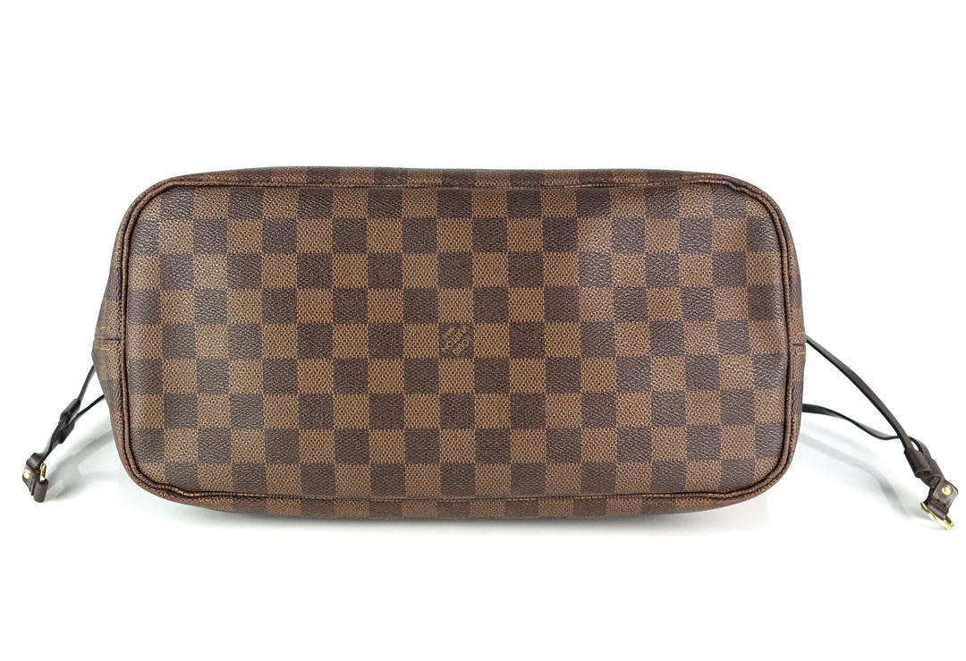 neverfull mm damier ebene canvas bag