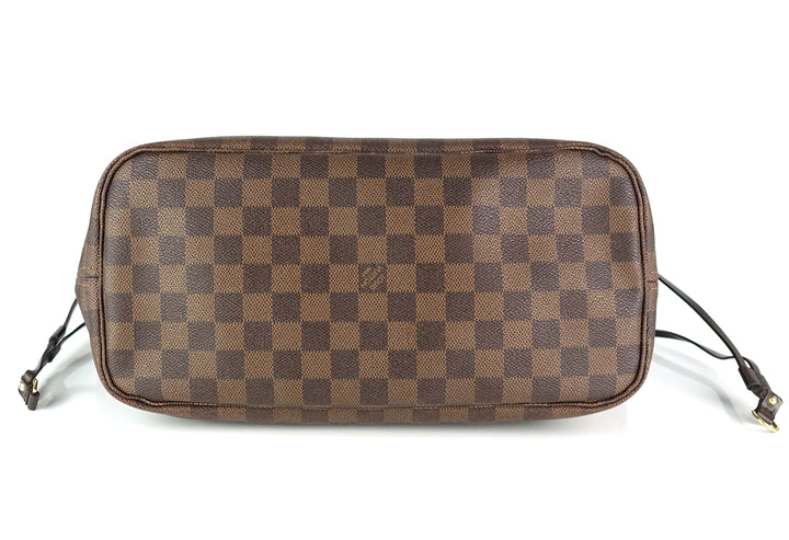 neverfull mm damier ebene canvas bag