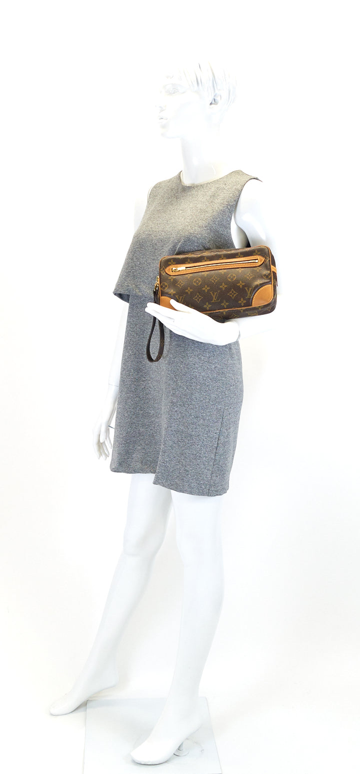pochette marly dragonne 26 monogram canvas bag