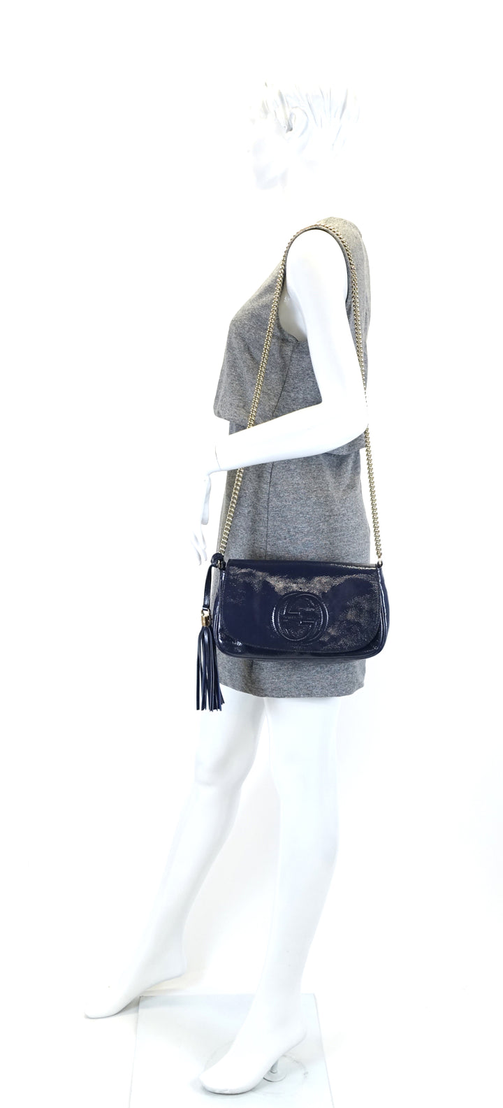soho mini patent leather crossbody bag